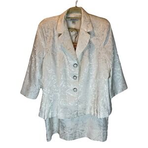 Danillo 18 White Skirt Suit Church Wedding Dressy Occasions